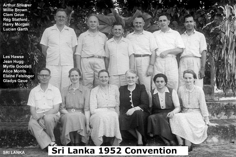 Sri Lanka 1952 Convention