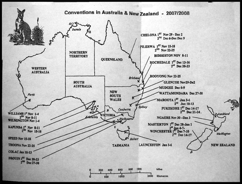2007-08 Australia Conventions   -