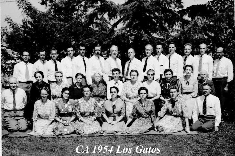 CA 1954 Los Gatos