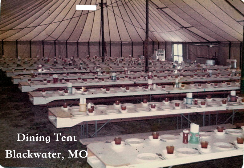 MO 1973 Blackwater - Dining Tent