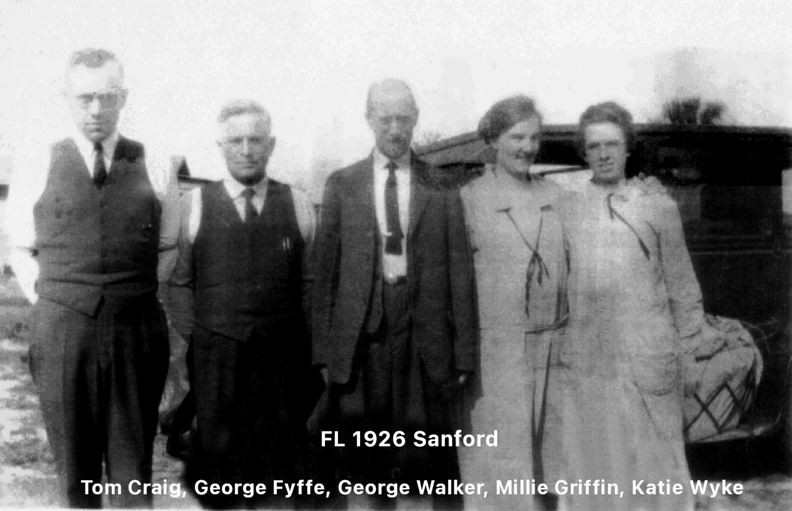 1926 Sanford, Florida