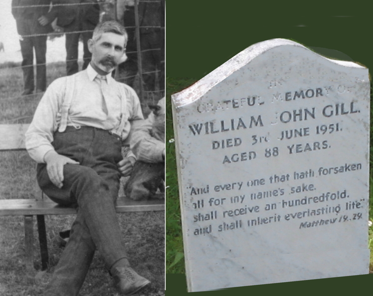 Gill, Willie  &amp; Gravestone