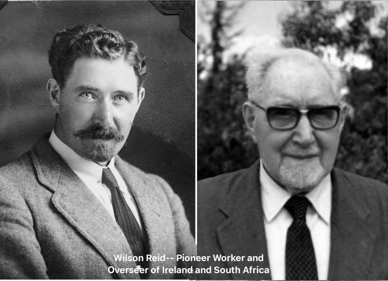  1st Worker- Wilson Reid    -