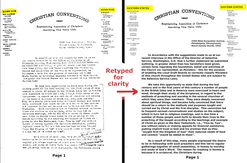 1942 Letterhead-Eastern US; Geo Walker p1 